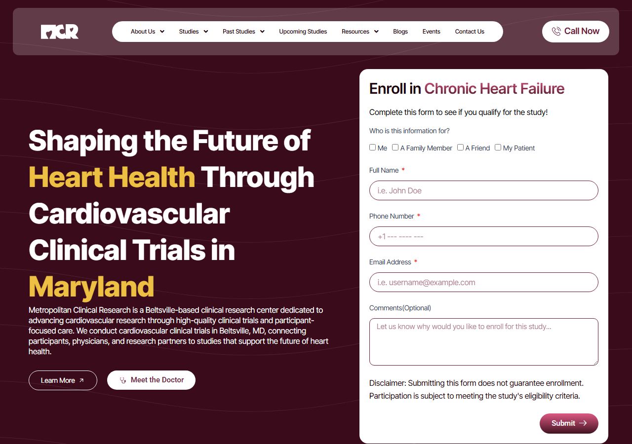 Metropolitan Clinical Research
